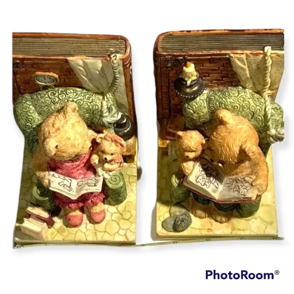 Vintage 1994 Edition Bookend Set - Picture 5 of 10